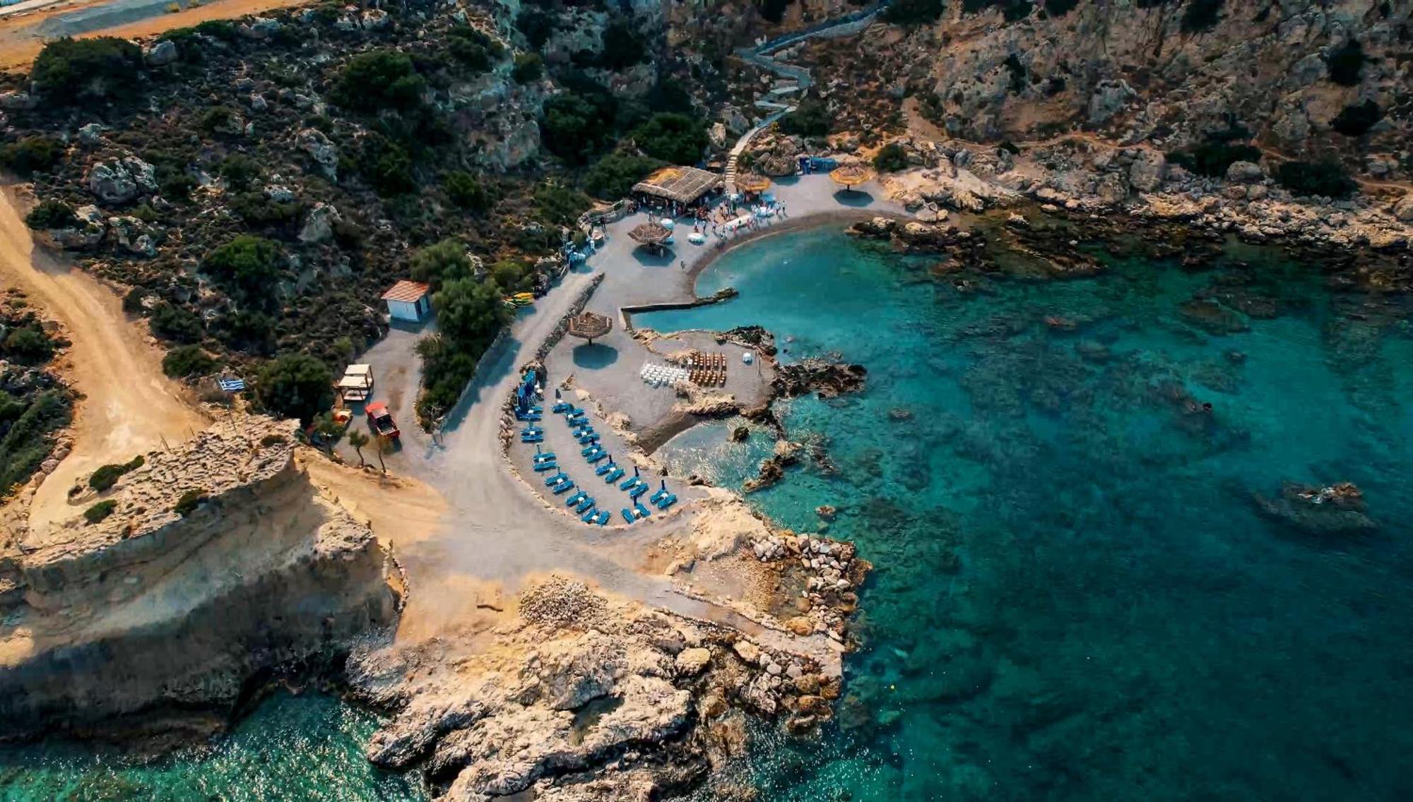 Villa Aegean Sunrise View Archangelos  Exterior foto