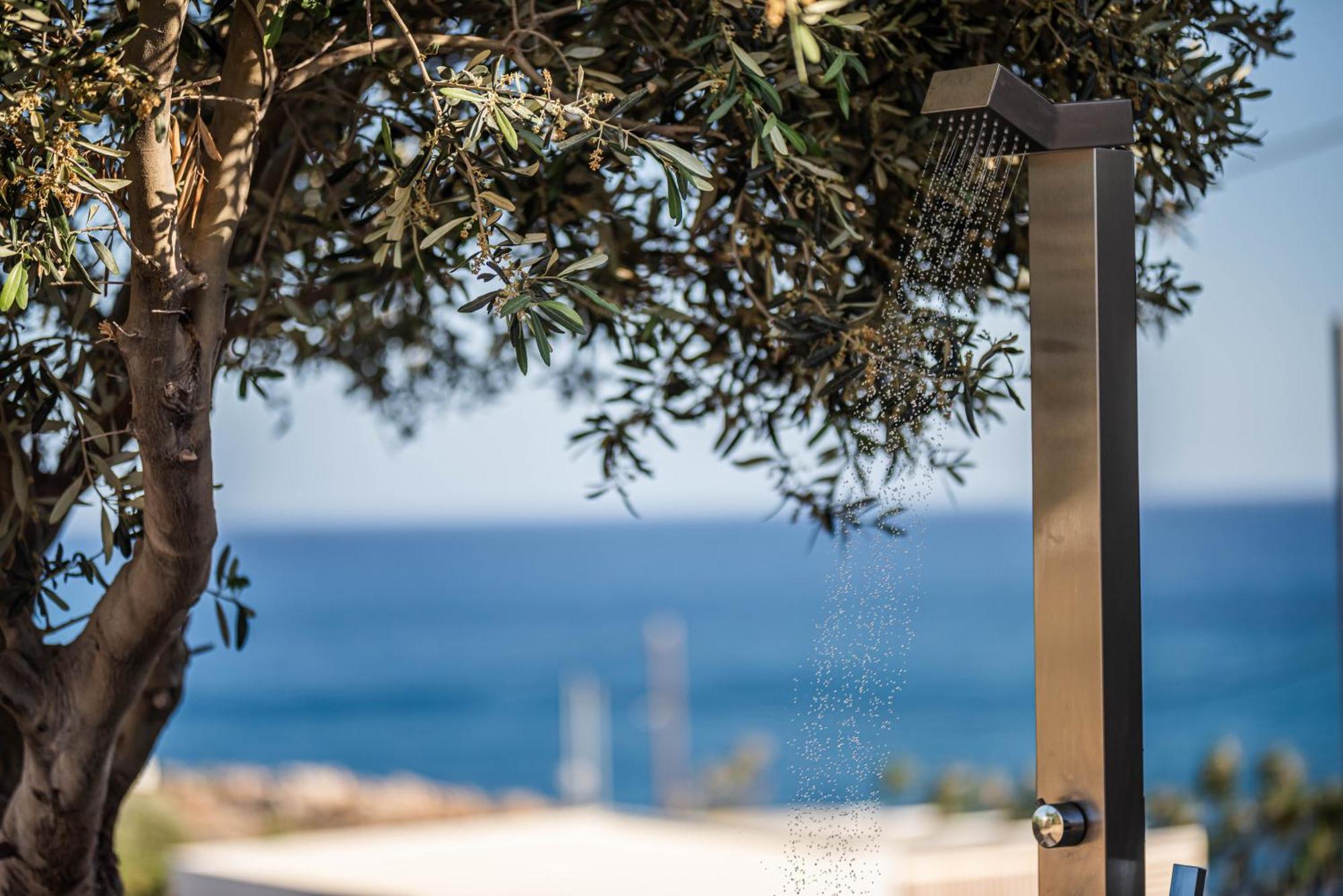 Villa Aegean Sunrise View Archangelos  Exterior foto